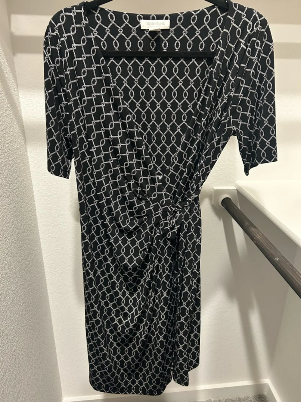 2 Motherhood Maternity Wrap Dresses - Picture 2 of 6